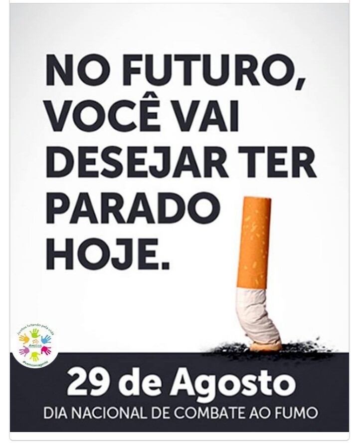 29 de Agosto — Dia Nacional de Combate ao Fumo